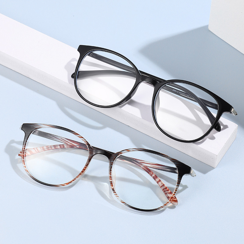Najnoviji dizajn TR90 okvira okruglog oblika naočale protiv plave svjetlosti za uniseks naočale za odrasle
