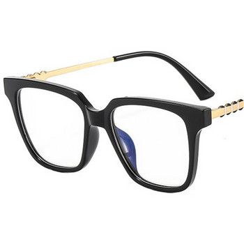 Оптични очила против синя светлина Унисекс очила с котешко око Анти-UV очила Индивидуални храмове Очила с големи рамки