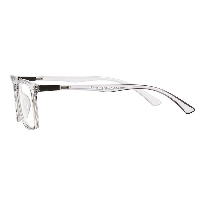 Ανδρικά και γυναικεία καθαρά γυαλιά πλαισίου τετράγωνο TR90 γυαλιά πλήρους χείλους για συνταγογραφούμενους φακούς Myopia Reading Multifocal