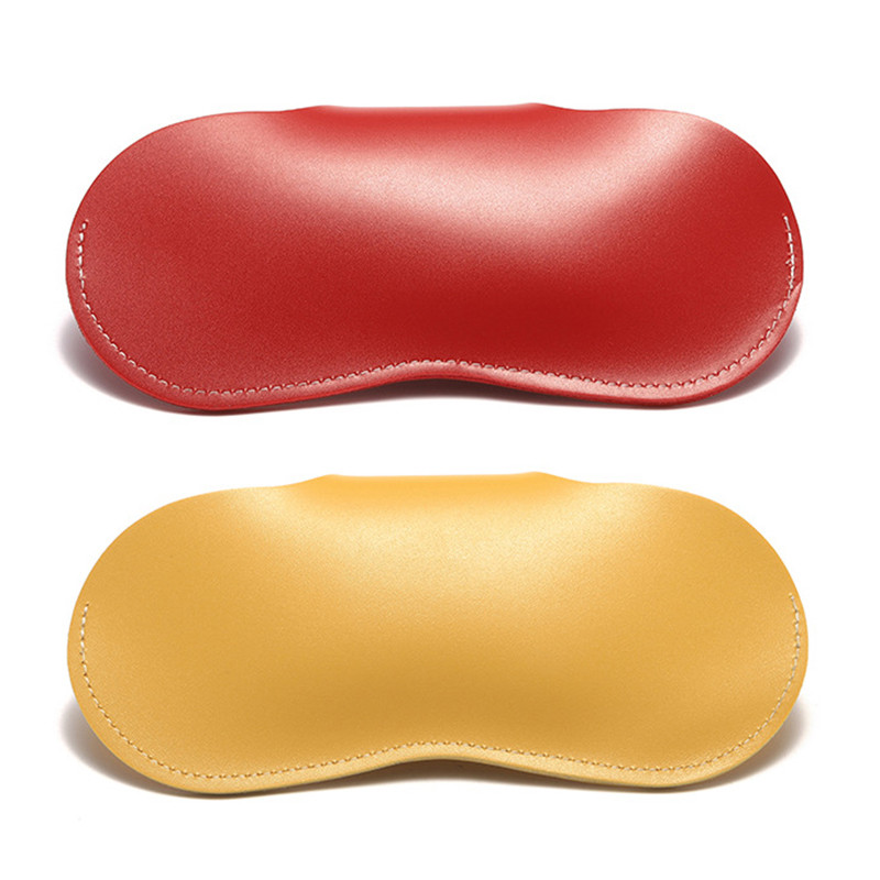 Husă portabilă pentru ochelari de soare, ușoară, ochelari, geantă de depozitare din PU Geantă pentru ochelari de vedere, unisex, din piele