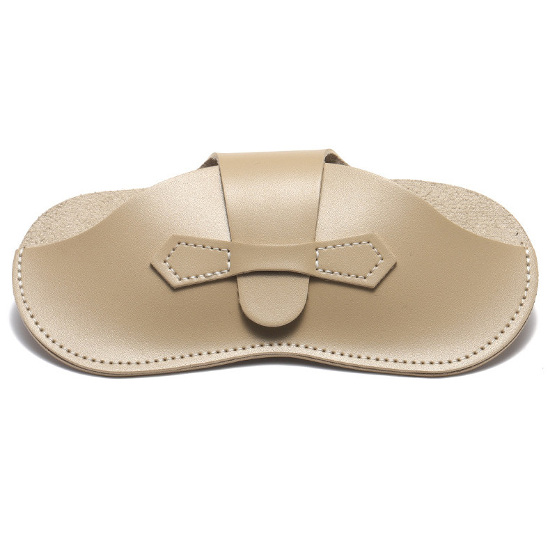 Husă portabilă pentru ochelari de soare, ușoară, ochelari, geantă de depozitare din PU Geantă pentru ochelari de vedere, unisex, din piele