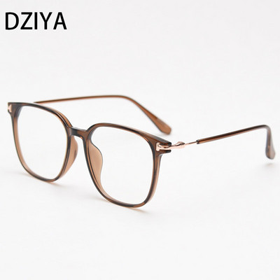 TR90 Prozirni okvir za računalne naočale Ženske četvrtaste naočale protiv plave svjetlosti Muške zaštitne naočale Optičke naočale 60460