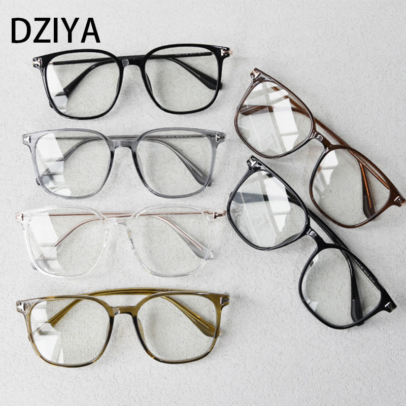 TR90 Prozirni okvir za računalne naočale Ženske četvrtaste naočale protiv plave svjetlosti Muške zaštitne naočale Optičke naočale 60460