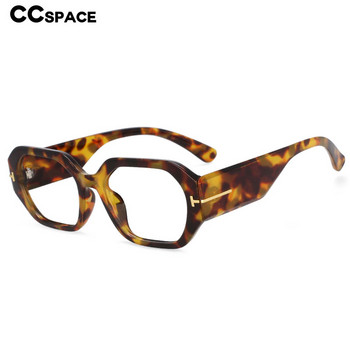 54456 Извънгабаритни квадратни маркови рамки за очила Мъже Жени Zero Glasses Широки крака Модни компютърни очила