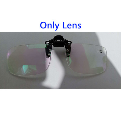 Clip On Naočale za čitanje Povećalo Žene Muškarci Naočale bez okvira Presbyopia Stezaljke Leće Poklon za starca +1.0,+1.5,+2.0,+2.5,+3.0,+3.5