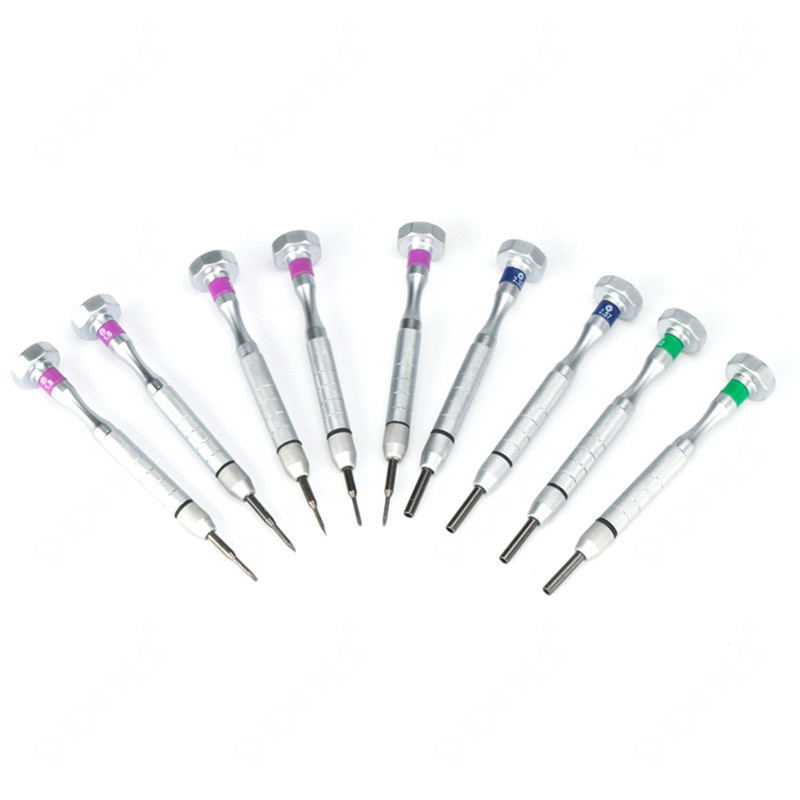 Besplatna dostava Alat za set odvijača Profesionalni popravak Podešavanje naočala Satovi Mobilni telefon Mali vijci Odvijač za naočale