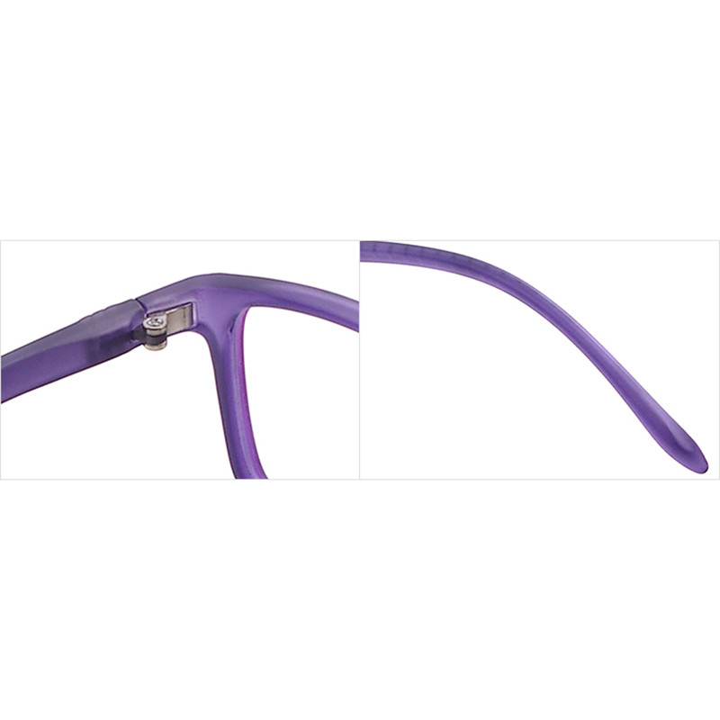 Vyriški Moteriški stačiakampiai akiniai Plastikiniai TR90 Lankstus viso ratlankio akinių rėmelis receptiniams lęšiams Trumparegystės skaitymas