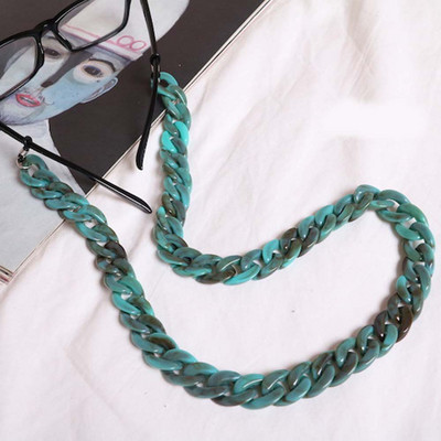 Creative Akrila brilles Ķēde Regulējamas Brilles Virves Dzintars Pretslīdēšanas Saulesbrilles Vada Turētājs Instrumentu Brilles Piederumi