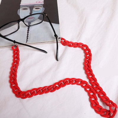 Creative Akrila brilles Ķēde Regulējamas Brilles Virves Dzintars Pretslīdēšanas Saulesbrilles Vada Turētājs Instrumentu Brilles Piederumi