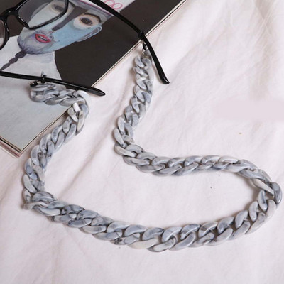 Creative Akrila brilles Ķēde Regulējamas Brilles Virves Dzintars Pretslīdēšanas Saulesbrilles Vada Turētājs Instrumentu Brilles Piederumi