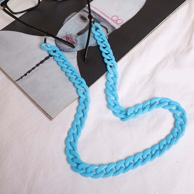 Creative Akrila brilles Ķēde Regulējamas Brilles Virves Dzintars Pretslīdēšanas Saulesbrilles Vada Turētājs Instrumentu Brilles Piederumi