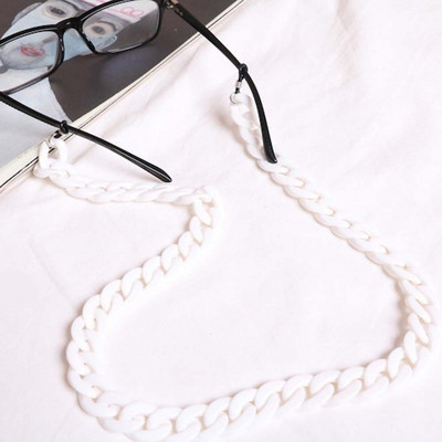 Creative Akrila brilles Ķēde Regulējamas Brilles Virves Dzintars Pretslīdēšanas Saulesbrilles Vada Turētājs Instrumentu Brilles Piederumi