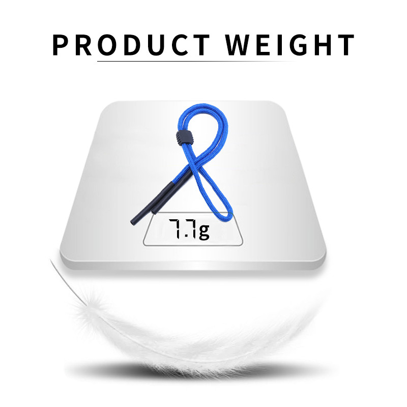 Nove modne višebojne naočale od poliestera s lančićima za naočale Trendovske naočale za čitanje Sunčane naočale Držač za kabel Uže za muškarce Žene