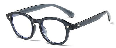 Ochelari retro cu cadru rotund anti-radiații albastre pentru miopie Bărbați, femei, modă, blocare a luminii albastre, ochelari de vedere scurtă, dioptrii -3 -2 -1