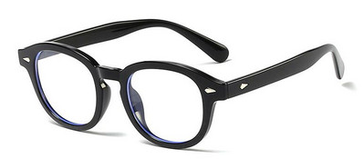 Ochelari retro cu cadru rotund anti-radiații albastre pentru miopie Bărbați, femei, modă, blocare a luminii albastre, ochelari de vedere scurtă, dioptrii -3 -2 -1