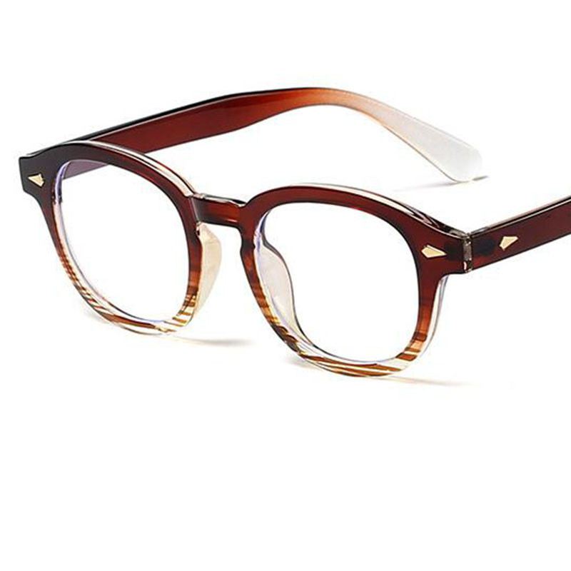 Ochelari retro cu cadru rotund anti-radiații albastre pentru miopie Bărbați, femei, modă, blocare a luminii albastre, ochelari de vedere scurtă, dioptrii -3 -2 -1