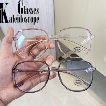 TR90 Рамка за очила против синя светлина Дамски оптични компютърни очила Мъжки ретро рамки за очила за игри Прозрачно фалшиво стъкло