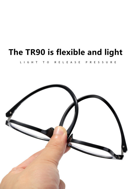 Naočale za kratkovidnost protiv plave svjetlosti Muškarci Žene Trendy četvrtaste optičke dioptrijske naočale Kratkovidne naočale za računalo -1,00 do -4,0