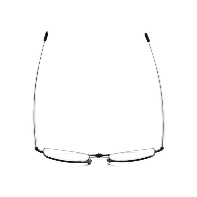 1 vnt. sulankstomi skaitymo akiniai moterims su dėklu, nešiojamasis metalinis teleskopinis besisukantis didelės raiškos vyriški akiniai su presbyopia + 1,0–4,0