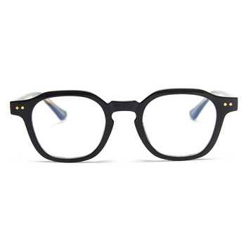 Peekaboo τετράγωνα γυαλιά γυαλιά tr90 κορεατικού στυλ γκρι διάφανο σκελετός γυαλιών για άνδρες υψηλής ποιότητας διαφανής οξικός φακός πορτοκαλί
