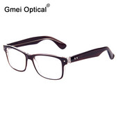 Gmei Optical Fashion Oval Ochelari cu ramă completă Cadru de ochelari pentru bărbați Ochelari de vedere cu prescripție cu stele Ochelari de vedere pentru femei T8001