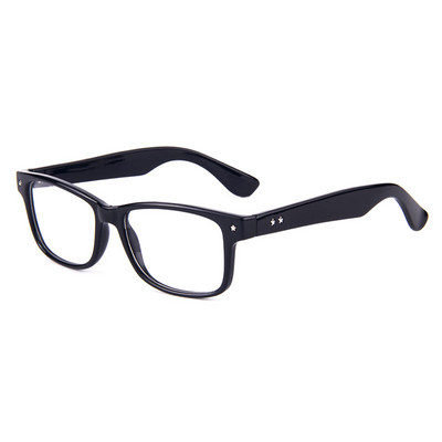 Gmei Optical Fashion Oval Ochelari cu ramă completă Cadru de ochelari pentru bărbați Ochelari de vedere cu prescripție cu stele Ochelari de vedere pentru femei T8001