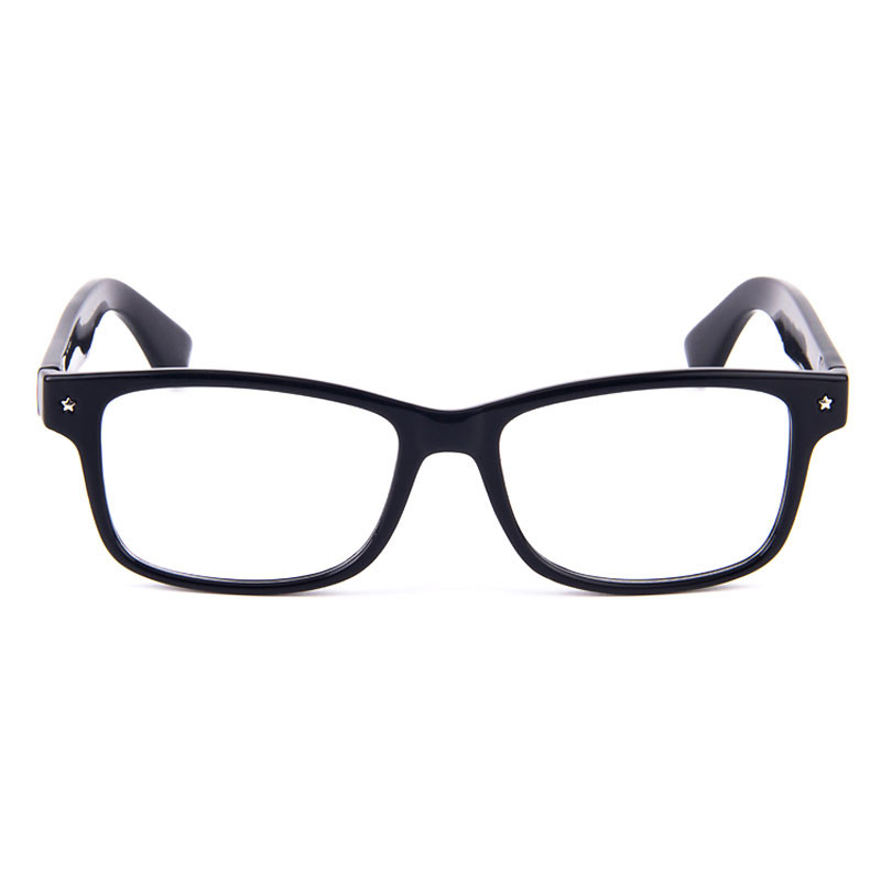 Gmei Optical Fashion Oval Ochelari cu ramă completă Cadru de ochelari pentru bărbați Ochelari de vedere cu prescripție cu stele Ochelari de vedere pentru femei T8001