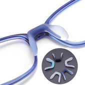 Jastučići za nos u obliku slova U, utičnice za naočale, protuklizni silikonski remen za pričvršćivanje, kuka, jastučići za nos