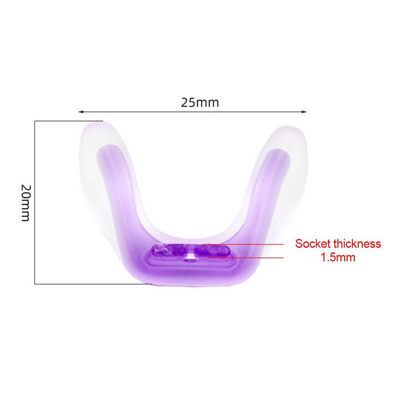 Jastučići za nos u obliku slova U, utičnice za naočale, protuklizni silikonski remen za pričvršćivanje, kuka, jastučići za nos