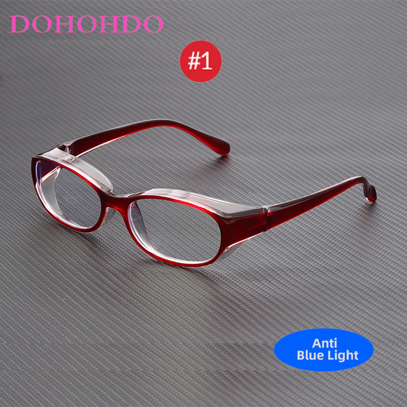Nove trendi muške žene naočale protiv plave svjetlosti vintage računalne naočale ženske crvene naočale prozirne leće naočale Oculos De Grau