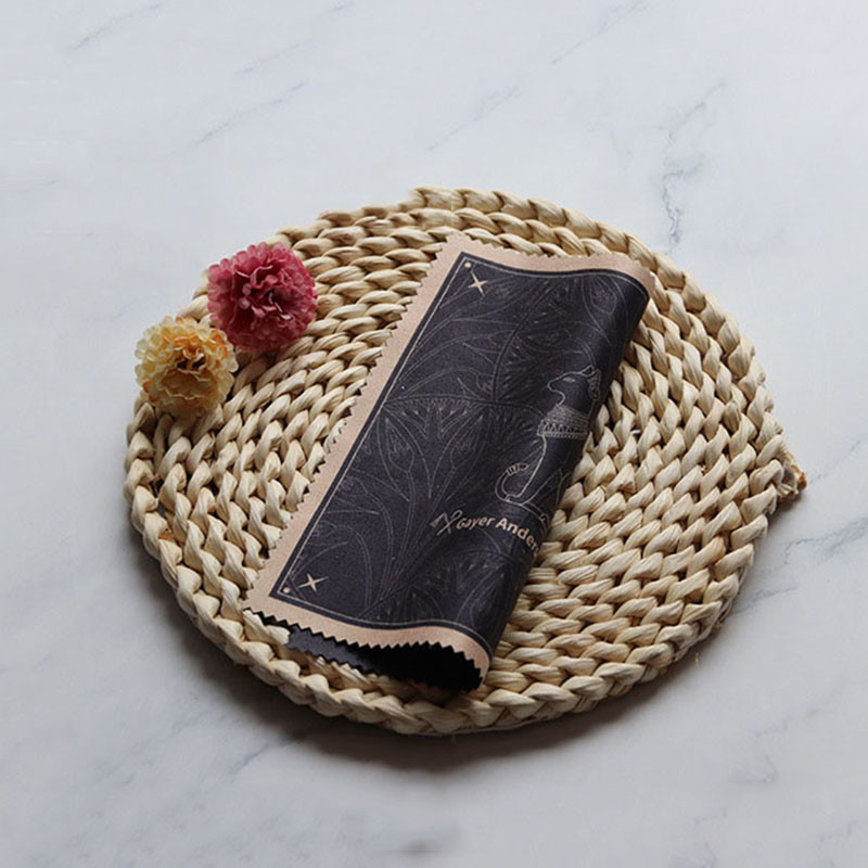 18*18cm mikropluošto valymo šluostė juoda prabangi didelio dydžio servetėlės akiniams objektyvas fotoaparatas gitara Guy Anderson Cat