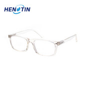 „Henotin Fashion“ skaidrūs, patogūs akiniai iki mažo amžiaus, plastikiniai apvalūs rėmeliai, itin prieinami skaitytojo akiniai, dioptrijų 0–600