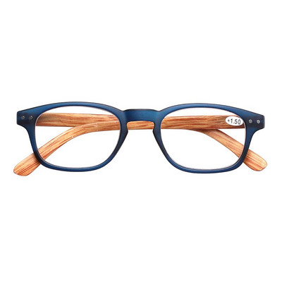 Noge zrcalnih zrna drveta Naočale za čitanje Opružna šarka Muškarci Žene HD čitač Dioptrija +1,0+2,0+3,0+5,0+6,0