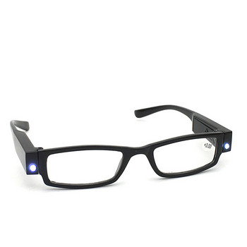 2021 LED με ελαφριά γυαλιά ανάγνωσης γυαλιά ανιχνευτή χρημάτων Γυαλιά ανάγνωσης πλήρους σκελετού με εύκαμπτους βραχίονες Gafas De Lectura