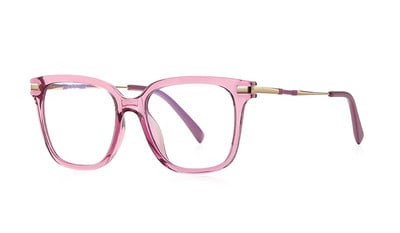 Swanwick fashion jumatate de metal rame ochelari optici femei lentile transparente TR90 ochelari patrati anti albastru deschis barbati albastru maro cadouri