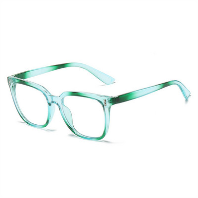 LNFCXI Нова мода Rainbow Gradient Color Square Оптични анти-сини очила Дамски ретро очила Женски очила Oculos