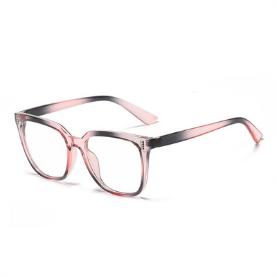 LNFCXI Нова мода Rainbow Gradient Color Square Оптични анти-сини очила Дамски ретро очила Женски очила Oculos