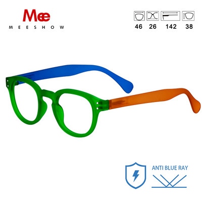„Meeshow“ skaidrūs prekės ženklo skaitymo akiniai Apvalūs vyriški akiniai moterims „Flex French Concept“ Presbyopia +1,75 +2,25 1513