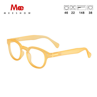 „Meeshow“ skaidrūs prekės ženklo skaitymo akiniai Apvalūs vyriški akiniai moterims „Flex French Concept“ Presbyopia +1,75 +2,25 1513