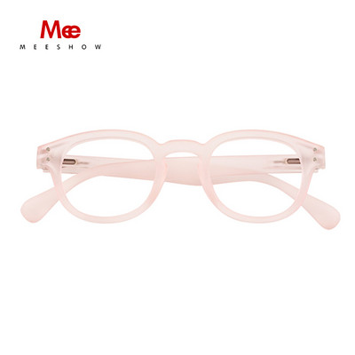 „Meeshow“ skaidrūs prekės ženklo skaitymo akiniai Apvalūs vyriški akiniai moterims „Flex French Concept“ Presbyopia +1,75 +2,25 1513