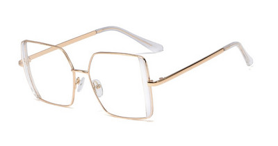 48065 Kvadratni retro okviri za naočale protiv plave svjetlosti Muški Ženski optički modni računalne naočale