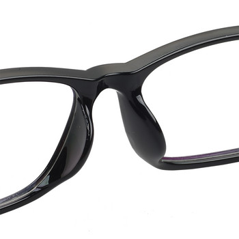 TR90 Ανδρικά ορθογώνια γυαλιά μόδας σκελετός για πολυεστιακούς συνταγογραφούμενους φακούς