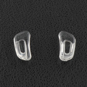 10 pari (20 kom) naočala Push-in mekani silikonski jastučići za nos za plastične čelične naočale jastučići za nos