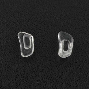 10 Ζεύγη (20 τμχ) Γυαλιά Οράσεως Μαλακά Μαλακά Επιθέματα Μύτης σιλικόνης για Πλαστικά Ατσάλινα Επιθέματα Μύτης Γυαλιών