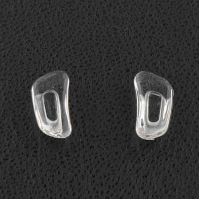 10 pari (20 kom) naočala Push-in mekani silikonski jastučići za nos za plastične čelične naočale jastučići za nos