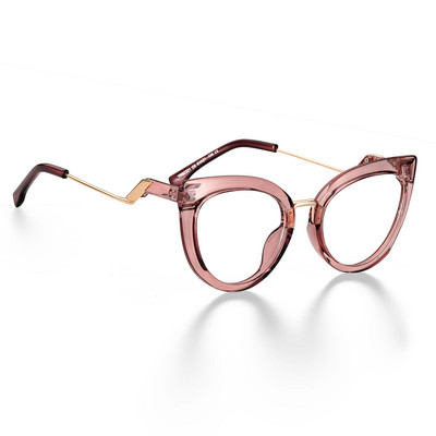 48113 Cat Eye Anti-Blue Light Πλαστικά γυαλιά τιτανίου Σκελετοί Ρετρό Υπερελαφρύ Ανδρικά Γυναικεία Οπτικά Μόδα Γυαλιά Γυαλιά Υπολογιστή