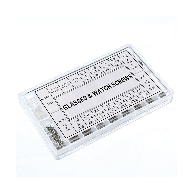 1000 kom/kutija Mikro naočale od nehrđajućeg čelika, sunčane naočale, sat, naočale, telefon, tablet, vijci, matice, kompleti kompleta odvijača, alat za popravak