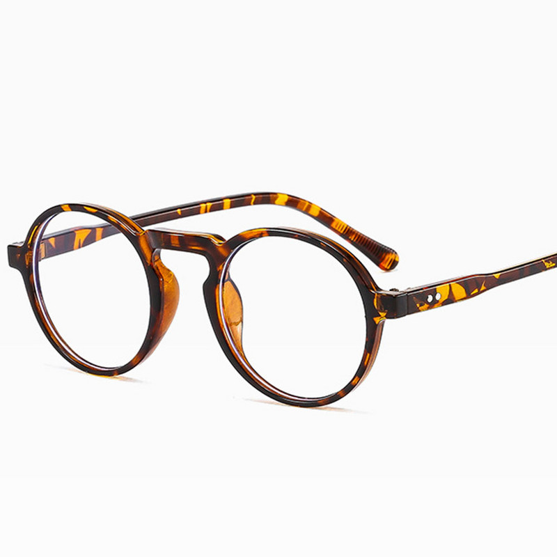 80352 Ретро кръгла рамка за очила против синя светлина Мъже Жени Оптични модни компютърни очила