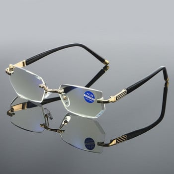 Очила за четене Good Sight Anti Blue Ray Dimond Cutting Men Eyewear Men Anti Fatigue Hyperopia Presbyopic Glasses +1.5