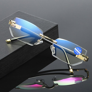 Очила за четене Good Sight Anti Blue Ray Dimond Cutting Men Eyewear Men Anti Fatigue Hyperopia Presbyopic Glasses +1.5